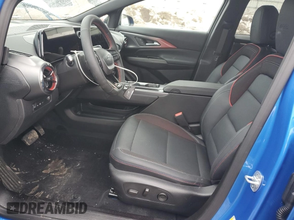 2025 Chevrolet Equinox EV RS z VIN 3GN7DSRP9SS117951, wystawiony jako Copart lot #43405775 z przebiegiem 1 784 mil mil oraz Czysty tytuł • Clean title. Historia ofert i sprzedaży dostępna na DreamBid. Obrazek 7.