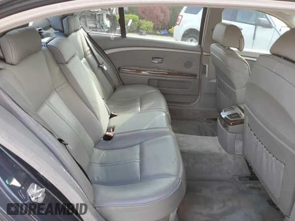 2003 BMW 7 Series 745Li with VIN WBAGN63433DR16621, listed as a Copart auction lot 53886355 with 122,775 mi miles and Non repairable. Bid and sale history available at DreamBid. Image 10.