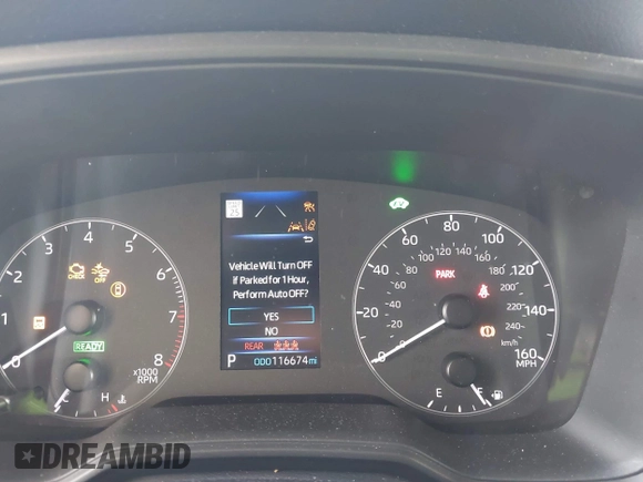 2023 Toyota Corolla Cross Hybrid S with VIN 7MUFBABG3PV001144, listed as a IAAI auction lot 42442124 with 116,674 mi miles and . Bid and sale history available at DreamBid. Image 15.