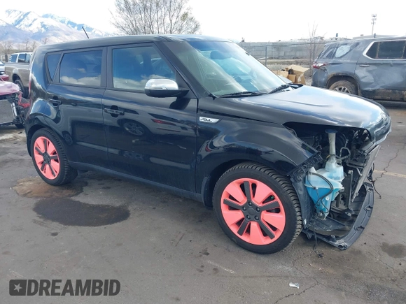 2015 Kia Soul + with VIN KNDJX3A59F7224797, listed as a IAAI auction lot 41967568 with 113,625 mi miles and . Bid and sale history available at DreamBid. Image 1.