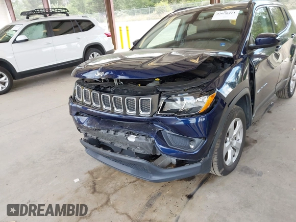 2018 Jeep Compass Latitude z VIN 3C4NJCBB3JT204766, wystawiony jako IAAI lot #42650411 z przebiegiem 72 704 mil mil oraz . Historia ofert i sprzedaży dostępna na DreamBid. Obrazek 6.