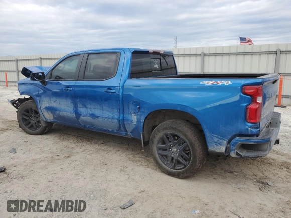 2024 Chevrolet Silverado 1500 RST with VIN 1GCUDEED4RZ221706, listed as a Copart auction lot 42092665 with 12,448 mi miles and Salvage Title. Bid and sale history available at carsss.com. Image 2.