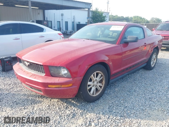 2008 Ford Mustang Deluxe with VIN 1ZVHT80N085207259, listed as a IAAI auction lot 42576121 with 122,089 mi miles and . Bid and sale history available at DreamBid. Image 2.