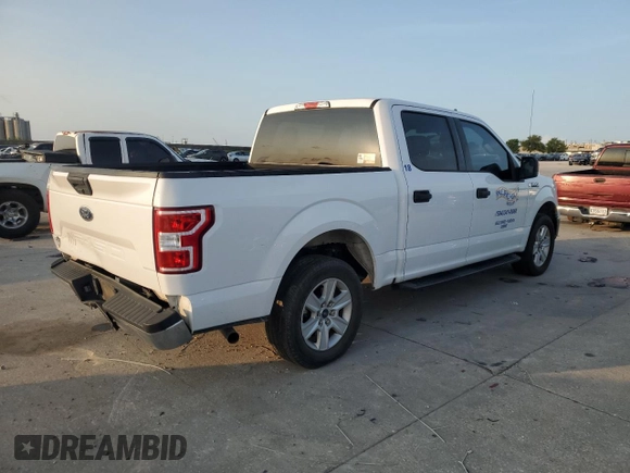 2019 Ford F-150 XL with VIN 1FTEW1CB9KKD94886, listed as a Copart auction lot 58865605 with 181,452 mi miles and Salvage title. Bid and sale history available at DreamBid. Image 3.