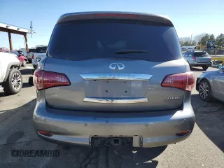 2014 Infiniti QX80 with VIN JN8AZ2NE0E9062824, listed as a Copart auction lot 47254975 with 144,974 mi miles and Salvage Title. Bid and sale history available at carsss.com. Image 6.