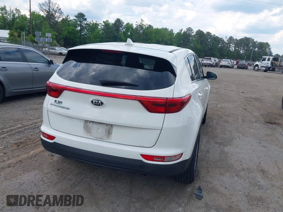 2017 Kia Sportage LX with VIN KNDPM3AC1H7032181, listed as a IAAI auction lot 42225575 with 145,952 mi miles and . Bid and sale history available at DreamBid. Image 4.