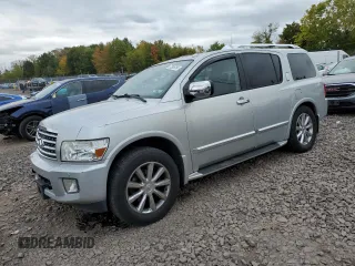 2010 Infiniti QX56 with VIN 5N3ZA0NE9AN902548, listed as a Copart auction lot 72955184 with 108,038 mi miles and Salvage Title. Bid and sale history available at carsss.com. Image 1.