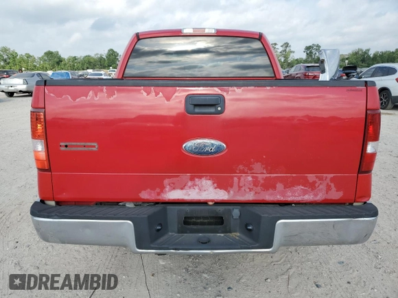 2008 Ford F-150 XL with VIN 1FTRW12W78FB29777, listed as a Copart auction lot 52615045 with 90,866 mi miles and Salvage Title. Bid and sale history available at carsss.com. Image 6.