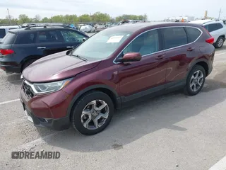 2017 Honda CR-V EX-L with VIN 5J6RW2H81HL058621, listed as a IAAI auction lot 41997542 with 89,636 mi miles. Bid and sale history available at carsss.com. Image 2.