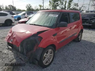 2011 Kia Soul + with VIN KNDJT2A24B7338499, listed as a Copart auction lot 51778055 with 128,187 mi miles and Salvage Title. Bid and sale history available at carsss.com. Image 1.