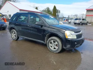 2007 Chevrolet Equinox LS with VIN 2CNDL23F776004161, listed as a IAAI auction lot 41854894 with 214,589 mi miles. Bid and sale history available at carsss.com. Image 1.