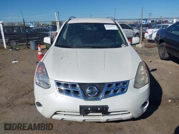 2013 Nissan Rogue S with VIN JN8AS5MTXDW024944, listed as a IAAI auction lot 41850245 with 156,670 mi miles. Bid and sale history available at carsss.com. Image 6.