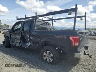 2017 Ford F-150 XL with VIN 1FTEX1E82HFA34892, listed as a Copart auction lot 44759455 with 102,764 mi miles and Salvage Title. Bid and sale history available at carsss.com. Image 2.