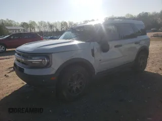 2021 Ford Bronco Sport Big Bend z VIN 3FMCR9B60MRA16404, wystawiony jako Copart lot #51411345 z przebiegiem 47 296 mil mil oraz Szkoda całkowita • Salvage title. Historia ofert i sprzedaży dostępna na DreamBid. Obrazek 1.
