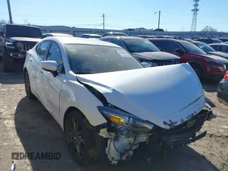 2018 Mazda 3 Grand Touring z VIN 3MZBN1W33JM173105, wystawiony jako IAAI lot #41330113 z przebiegiem 82 625 mil mil oraz . Historia ofert i sprzedaży dostępna na DreamBid. Obrazek 1.