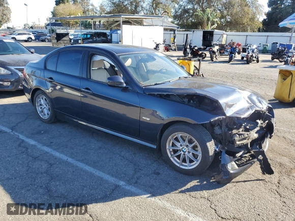 2010 BMW 3 Series 328i with VIN WBAPH5G56ANM69990, listed as a Copart auction lot 87409244 with 111,058 mi miles and Salvage Title. Bid and sale history available at DreamBid. Image 4.