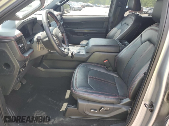 2024 Ford Expedition Max Limited с VIN 1FMJK2A8XREA02252, выставлен на аукционе Copart как лот 59008775 с пробегом 39 343 миль миль и Списание • Salvage title. История ставок и продаж доступна на DreamBid. Изображение 7.