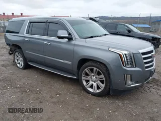 2018 Cadillac Escalade ESV Luxury z VIN 1GYS4HKJ6JR226827, wystawiony jako IAAI lot #42026047 z przebiegiem 86 525 mil mil oraz . Historia ofert i sprzedaży dostępna na DreamBid. Obrazek 1.