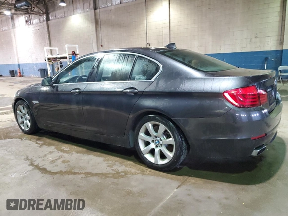 2013 BMW 5 Series 550i xDrive with VIN WBAFU9C57DDY71564, listed as a Copart auction lot 48030035 with 115,040 mi miles and Clean Title. Bid and sale history available at carsss.com. Image 2.