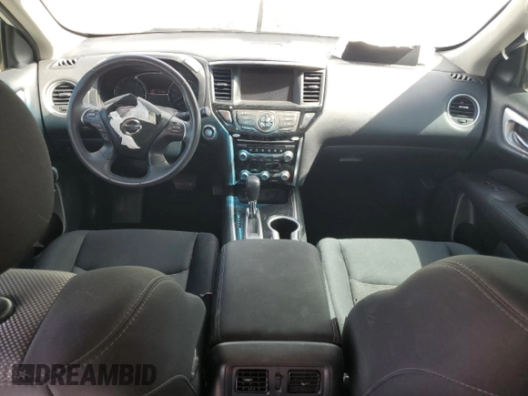 2017 Nissan Pathfinder SV z VIN 5N1DR2MN4HC657799, wystawiony jako Copart lot #58444065 z przebiegiem 90 473 mil mil oraz Szkoda całkowita • Salvage title. Historia ofert i sprzedaży dostępna na DreamBid. Obrazek 8.