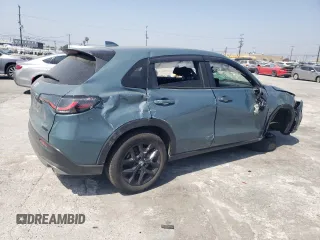 2024 Honda HR-V Sport with VIN 3CZRZ1H52RM732105, listed as a Copart auction lot 57705054 with 15,700 mi miles and Salvage title. Bid and sale history available at DreamBid. Image 3.