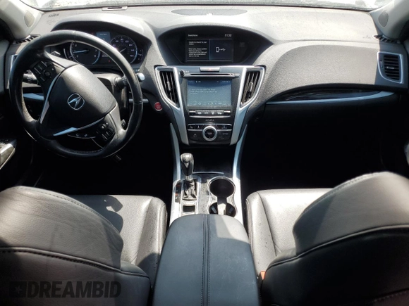 2020 Acura TLX with VIN 19UUB1F36LA013015, listed as a Copart auction lot 62006415 with 85,196 mi miles and Salvage title. Bid and sale history available at DreamBid. Image 8.