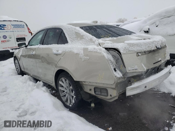 2015 Cadillac CTS Luxury RWD with VIN 1G6AR5SX0F0133791, listed as a Copart auction lot 78243084 with 76,498 mi miles and Salvage Title. Bid and sale history available at DreamBid. Image 2.