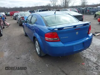 2008 Dodge Avenger R/T with VIN 1B3LC76M68N614347, listed as a IAAI auction lot 41808326 with 174,398 mi miles and . Bid and sale history available at DreamBid. Image 3.