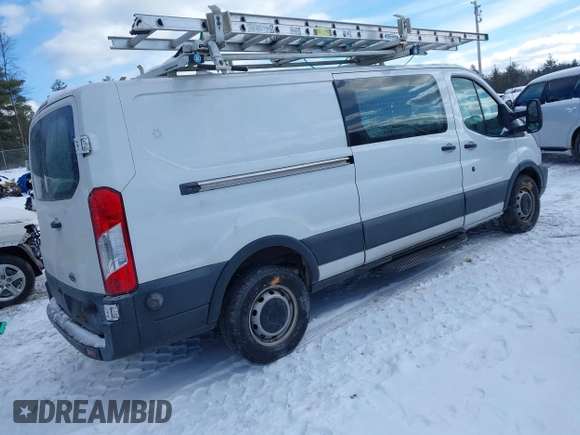2016 Ford Transit Cargo with VIN 1FTYE2YM3GKA97698, listed as a IAAI auction lot 41524821 with Not Provided miles. Bid and sale history available at carsss.com. Image 4.