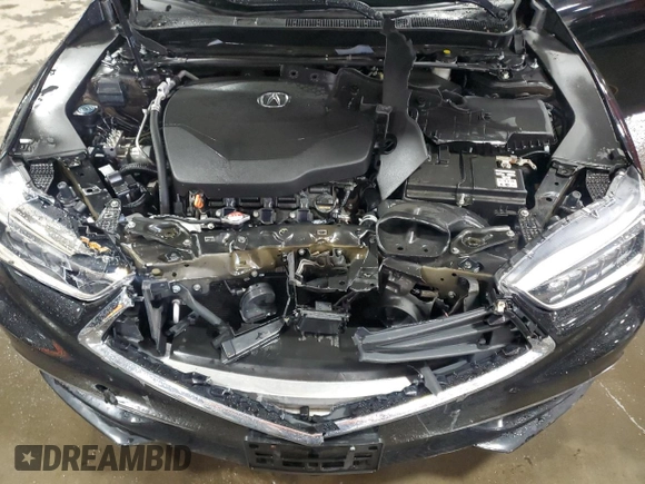 2020 Acura TLX w/Technology Pkg with VIN 19UUB3F43LA004051, listed as a Copart auction lot 47397835 with 55,765 mi miles and Salvage Title. Bid and sale history available at carsss.com. Image 12.