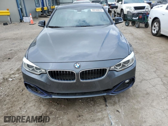 2014 BMW 4 Series 428i xDrive with VIN WBA3N5C51EF717379, listed as a Copart auction lot 59744615 with 112,800 mi miles and Clean title. Bid and sale history available at DreamBid. Image 5.