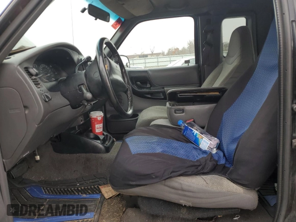 2000 Ford Ranger XLT with VIN 1FTZR15X3YTA72801, listed as a Copart auction lot 85094284 with 197,361 mi miles and Salvage Title. Bid and sale history available at carsss.com. Image 7.
