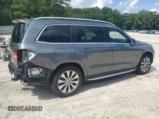 2017 Mercedes-Benz GLS 450 with VIN 4JGDF6EE0HA961612, listed as a Copart auction lot 62366834 with 95,465 mi miles and Salvage Title. Bid and sale history available at DreamBid. Image 3.