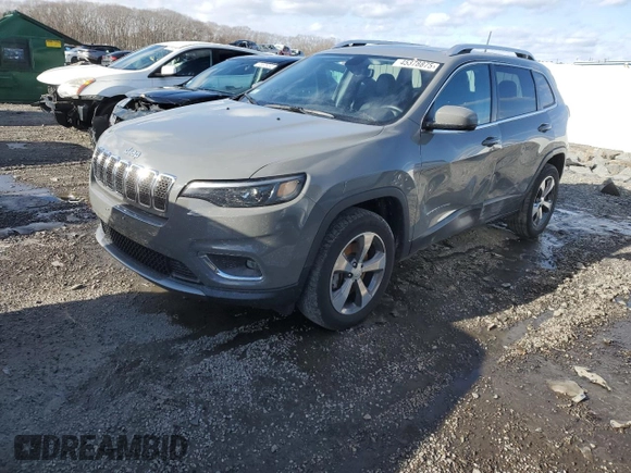 2020 Jeep Cherokee Limited with VIN 1C4PJMDX4LD531564, listed as a Copart auction lot 45378875 with 48,366 mi miles and Salvage title. Bid and sale history available at DreamBid. Image 1.