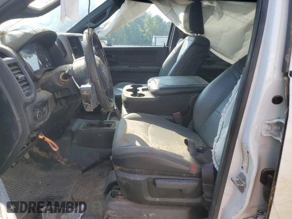 2023 Ram 2500 Tradesman with VIN 3C6UR5HJ8PG610307, listed as a Copart auction lot 68099834 with 0 mi miles and Salvage Title. Bid and sale history available at carsss.com. Image 7.
