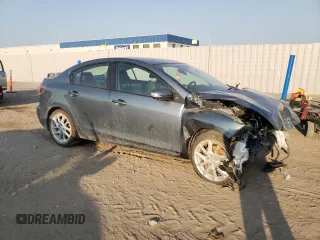 2012 Mazda 3 S Grand Touring with VIN JM1BL1W56C1556370, listed as a Copart auction lot 65217784 with Not Provided miles and Salvage Title. Bid and sale history available at DreamBid. Image 4.