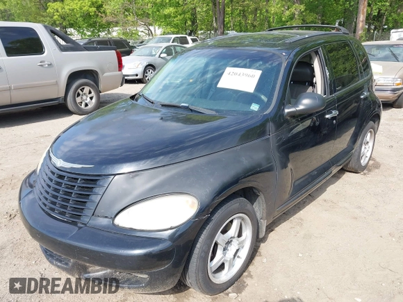 2001 Chrysler PT Cruiser with VIN 3C8FY4BBX1T275161, listed as a IAAI auction lot 42043960 with 113,782 mi miles. Bid and sale history available at carsss.com. Image 2.