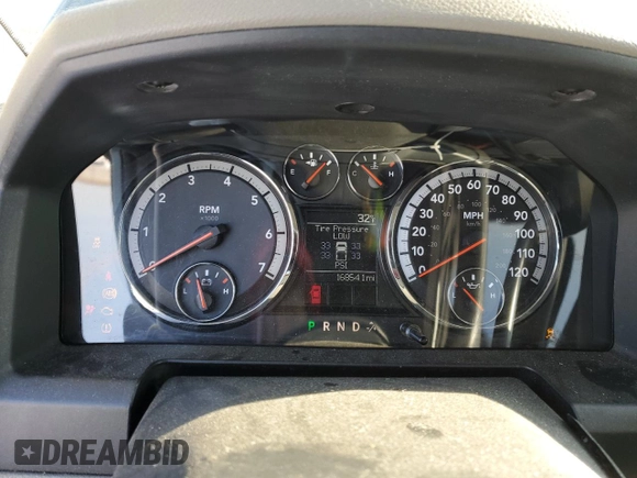 2012 Ram 1500 Tradesman with VIN 1C6RD7KP8CS272794, listed as a Copart auction lot 41654855 with 168,541 mi miles and Salvage title. Bid and sale history available at DreamBid. Image 9.