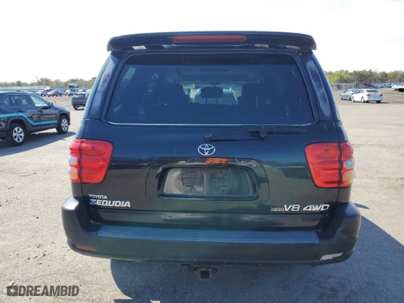 2003 Toyota Sequoia Limited with VIN 5TDBT48A63S204761, listed as a Copart auction lot 50580045 with 151,708 mi miles and Clean Title. Bid and sale history available at carsss.com. Image 6.