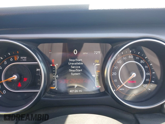 2022 Jeep Gladiator Texas Trail with VIN 1C6HJTAG4NL135346, listed as a IAAI auction lot 42824733 with 40,126 mi miles and . Bid and sale history available at DreamBid. Image 7.