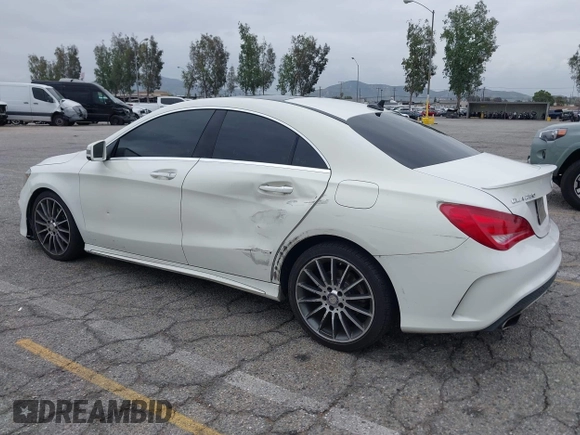 2016 Mercedes-Benz CLA 250 with VIN WDDSJ4EBXGN312367, listed as a IAAI auction lot 42056172 with 222,378 mi miles and . Bid and sale history available at DreamBid. Image 3.
