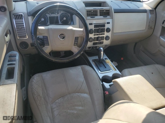 2009 Mercury Mariner Premier with VIN 4M2CU87G49KJ11181, listed as a Copart auction lot 70799534 with 167,273 mi miles and Salvage Title. Bid and sale history available at carsss.com. Image 8.