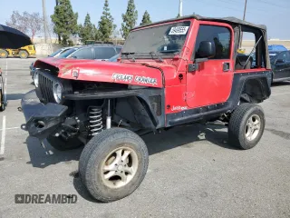 2004 Jeep Wrangler Sport with VIN 1J4FA49S04P706184, listed as a Copart auction lot 59499555 with Not provided miles and Salvage title. Bid and sale history available at DreamBid. Image 1.