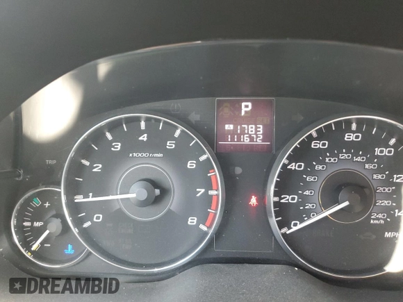 2012 Subaru Legacy Limited with VIN 4S3BMBK66C3020816, listed as a Copart auction lot 61534355 with 111,672 mi miles and Salvage title. Bid and sale history available at DreamBid. Image 9.