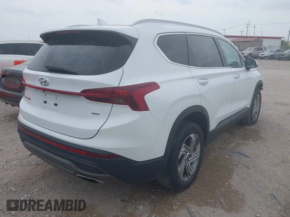 2023 Hyundai Santa Fe SEL with VIN 5NMS2DAJ0PH524289, listed as a IAAI auction lot 42076241 with 60,757 mi miles and . Bid and sale history available at DreamBid. Image 4.