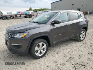2020 Jeep Compass Latitude with VIN 3C4NJDBB2LT134346, listed as a Copart auction lot 58473505 with 44,809 mi miles and Non repairable. Bid and sale history available at DreamBid. Image 1.