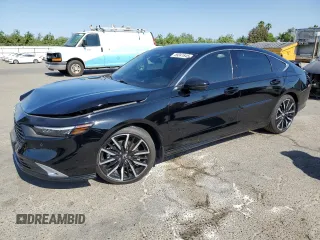 2023 Honda Accord Touring z VIN 1HGCY2F88PA065537, wystawiony jako Copart lot #59341845 z przebiegiem 34 595 mil mil oraz Szkoda całkowita • Salvage title. Historia ofert i sprzedaży dostępna na DreamBid. Obrazek 1.