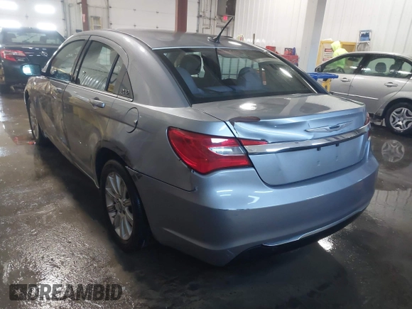 2014 Chrysler 200 Touring with VIN 1C3CCBBB0EN107711, listed as a IAAI auction lot 41576219 with 128,052 mi miles. Bid and sale history available at carsss.com. Image 3.