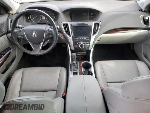 2015 Acura TLX Tech with VIN 19UUB1F50FA024033, listed as a Copart auction lot 50403095 with 84,342 mi miles and Salvage Title. Bid and sale history available at carsss.com. Image 8.