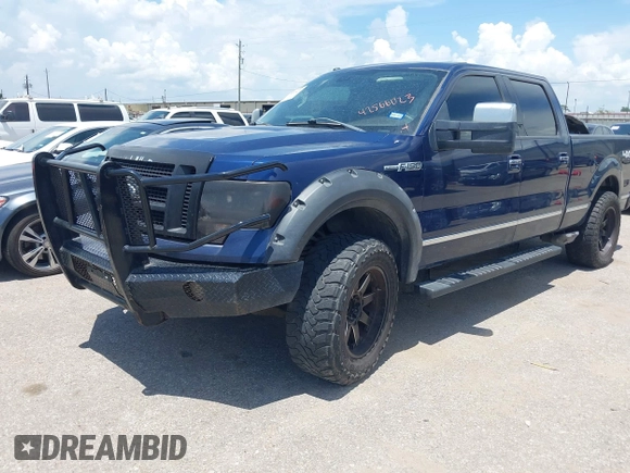 2009 Ford F-150 XL with VIN 1FTPW14V19FA05467, listed as a IAAI auction lot 42566023 with 106,755 mi miles and . Bid and sale history available at DreamBid. Image 2.
